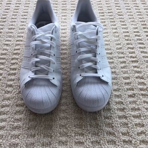 adidas Superstar All White Sneakers